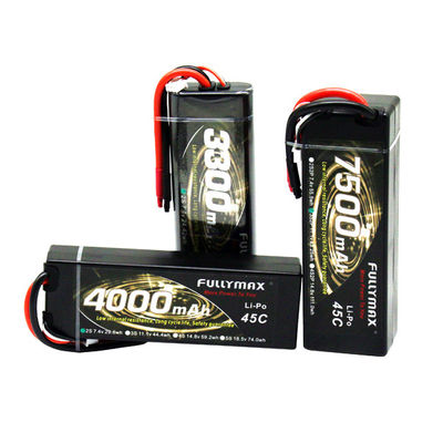 Batterie de voiture 7.4V 2S Rc Lipo 3300Mah 7500Mah