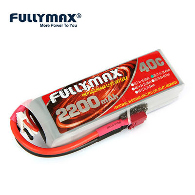 11,1 lithium Ion Battery de Rc de puissance de chargeur de batterie de camion de la batterie 3S 40C Rc de V 2200mah Lipo