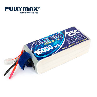 Batterie de bourdon commerciale de la batterie 25C 22.2V de la batterie Lipo 6s 16000mah
