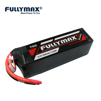 Batteries de Fullymax de VIGUEUR de la batterie FPV Quadcopter 70C 22.2V de Fullymax 6s 3300mah Lipo