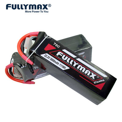 batterie d'Ion Battery For Rc Plane 5000mah de lithium de Fullymax 6s 5000mah 70c de batterie de 22.2v 22v Lipo