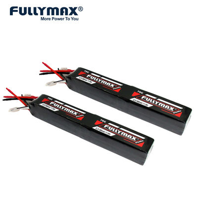 Paquet de batterie d'avion de la batterie 12v 5000mah 44.4V Li Polymer RC de la VIGUEUR 70C 12S Lipo