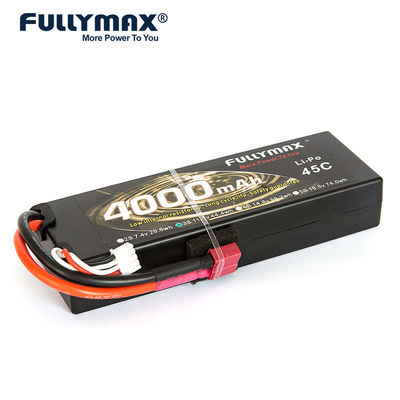 La voiture de Rc de batterie de la batterie 45C 4000mAh 11.1V 3s 4000mah Lipo de Fullymax 3S Lipo joue des fils de connexion