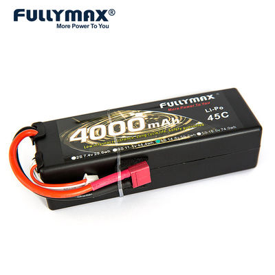 modèle Battery de Rc de batterie au lithium de la batterie 4S1P 14.8V de 4000mah 4s Lipo