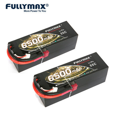 doyens T Plug Rc Model Battery de passe-temps de la batterie 14.8v 55C 6500mAh de 4S Lipo