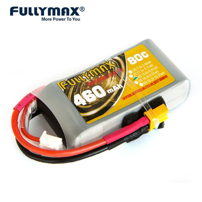 batterie de voiture de 460mah 14.8v Lipo 4s Rc 80c pour l'avion Lipo de bourdon d'avions de Rc emballant la batterie
