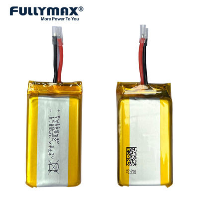 Sécurité de batterie de Fullymax 500mah 3.7v Lipo pour la batterie de jouets de capacité élevée d'électronique grand public de jouets