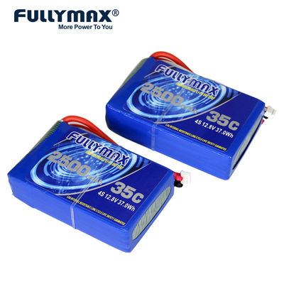 remplacement de paquet de démarreur de saut de batterie de voiture de cellules de batterie de 12.8V 35C 2500mah Lipo