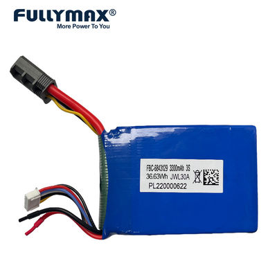 le saut de secours de véhicule de batterie de 3300mAh 11.1v LiPo commencent le service de block d'alimentation électrique