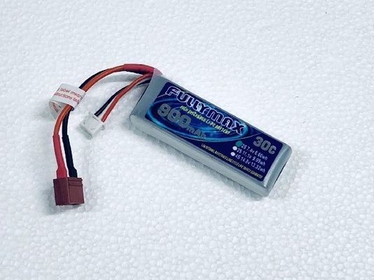 batterie de 7.4V 900mAh 30C LiPO pour le modèle Buggy Crawler Truck d'hélicoptère du bourdon RC de FPV