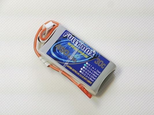 batterie de 11.1V 450mAh 3S 30C LiPo avec la prise de JST pour l'avion micro de RC