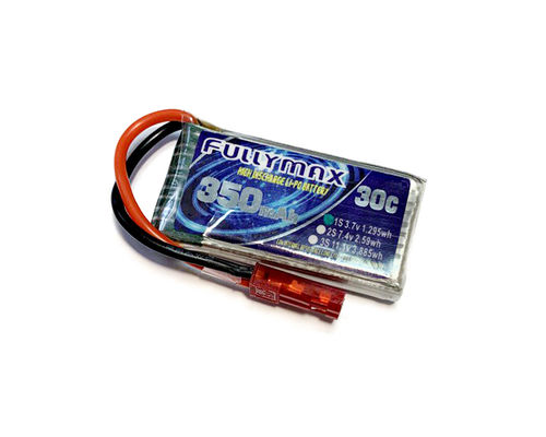 prise de la batterie JST d'avion de 3.7V 1S 350mAh 35C LiPO RC pour mini RC Toy modèle