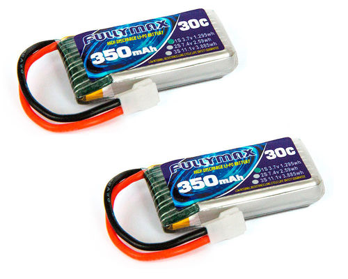 batterie de 3.7V 1S 350mAh 35C LiPO pour le mini modèle Toy Airplane de RC
